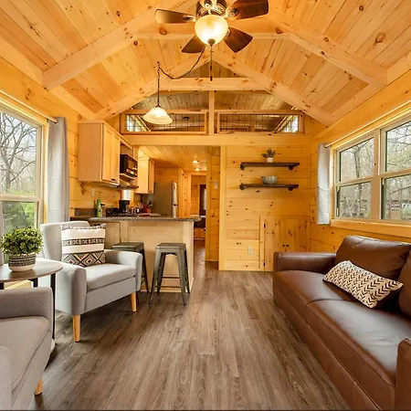 Meg Cabin Tiny Rustic Comfort On Lookout Mtn Chattanooga Exterior foto