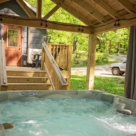 Meg Cabin Tiny Rustic Comfort On Lookout Mtn Chattanooga Exterior foto
